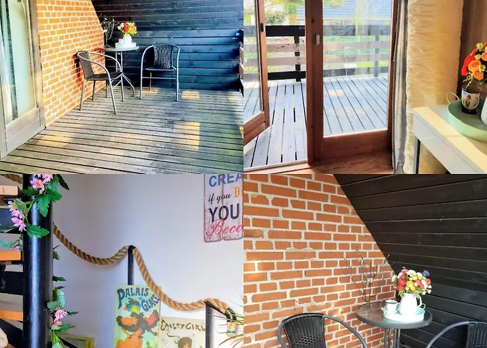 Apartman 5min Walk To Lego House - Two Bedrooms On Loft Floor With Balcony * With Garden Billund